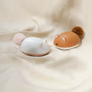 2 in 1 Cute Cartoon Winter Mini Hand Warmer Portable USB Rechargeable 4000M