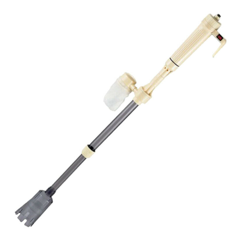 New 1Pc Aquarium Battery Syphon Operated Fish Tank Vacuum Gravel Water Filt