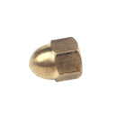 20pcs M5 Thread Dia Dome Head Brass Cap Acorn Hex Nuts V7G5