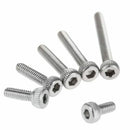 180pcs/set M2 * 4 / 6 / 8 / 10 / 12 / 16mm Hex Socket Head Cap Screw Stainl