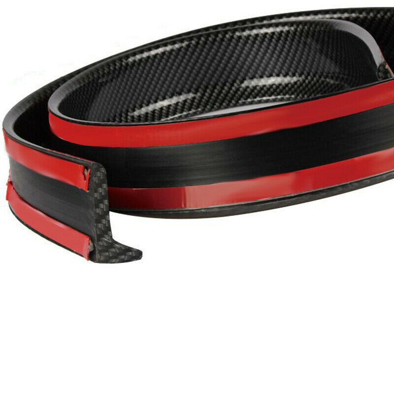 1.5M Universal Car Spoiler Carbon Fiber Rear Spoilers Roof Wings Trunk Lip