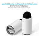 Magnetic Tip Silicone Stylus Pen Cap Cover for Pencil iPad Notebook Laptop