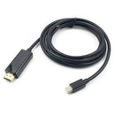 New Male to Male 1.8M Mini DP to MI Cable Thunderbolt Mini Displayport to T6S1