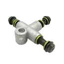 1 Piece 3-Way Forged Valve Aluminum 9mm/0.35inch Tempering Mixing Valve ghf