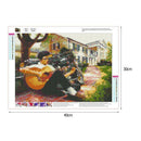 5D DIY Full Drill Diamond Painting Musical Instrument Cross Stitch Mosaic