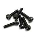 240pcs M4*6/8/10/12/14/16 Black Cup Head Hexagon Socket Screw and Nut Set CAA
