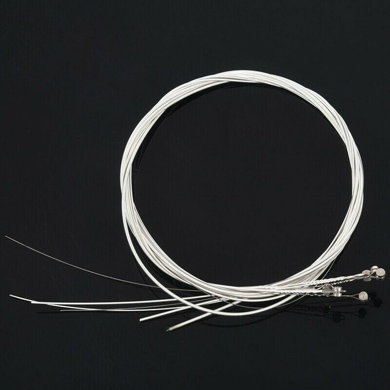 set of 6 150XL gauge 0.009 inch steel strings for electric guitar