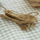 10M Twisted Burlap Jute Twine Rope Natural Hemp Linen Gift Decor 1PC Cord E8V4