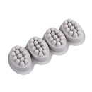 4 Cavity Massage Bar Silicone Mold DIY Fondant Chocolate Soap Mousse Mould Tr â„–[