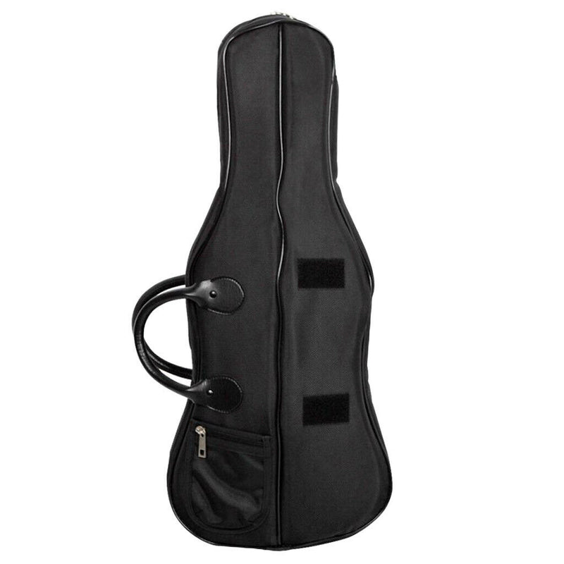 Violin Bag Case Storage Cotton Padded Box Protection Oxford Cloth Black
