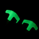 5X Rope Buckle Travel Ground Pin Outdoor Equipment Night Vision Tent Nail OZ