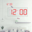 Led Wall Clock Table Clock Digital Alarm Clock With Red Led Display Brightn X6O2