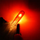 50PCS LED Light Car Instrument Bulb T5 12V 1.2W Central Control Indicator Light