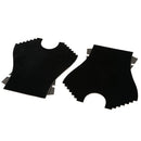 2x Black Velvet Necklace Pendant Jewellery Display Stand Show Case Holder X8H8