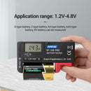 AA/AAA/C/D/9V 1.2V-4.8V Universal Micro Lithium Battery Checker Tester Checker