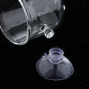 2x Fish Feeder Aquarium Clear Live Red