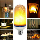E27 LED Flame Lamp Light Bulb Simulated Burning Fire Decor Light Home X7K7