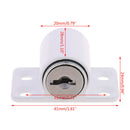 Child Safe Sliding Patio Locking Door Bolt Window Security Push Lock + Key set