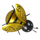 Chic Wall Art Honey Bee Sculpture Wall Decor Insects Ornaments Metal Medium