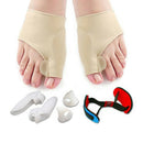 7pcs/set bunion sleeves hallux valgus corrector alignment toe separator P3C