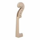 New 4/4 violin Neck Openwork pattern Head Hand Carve High Quality maple wood qwe
