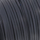 100 Yds 2.6mm Suede PU Leather Cord Beading Thread Lace Jewelry Making Grey