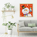 5D DIY Special Shaped Diamond Painting Christmas Snowman Cross Stitch Kits