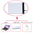 A4 LED Light Graphic Tablet Drawing Painting Panel Stencil Tracing Board Pad New