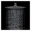 8"Large Square Chrome Plated Water Rain Fall Bathroom Overhead Shower Head
