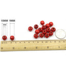 Wooden Beads Painted Dream Catcher 100 Pcs / Kit Mixed Color 10mm Jewelry Useful