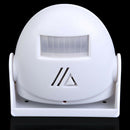 White Welcome Chime Motion Sensor 10m Warning Doorbell Door Bell Alarm