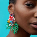 Women-Bohemian-Jewelry-Dangle-Drop-Earrings-Boho-Cute-Earbob-Leaves-Earring