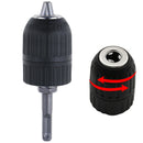 1Set 2-13MM 1/2-20UNF Drill Chuck with SDS Shaft Adaptor Keyless Heavy Duty T Gw