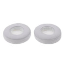 2 Pieces Replacement Earpads Foam Ear Pad Cushion Repair for Beats EP White