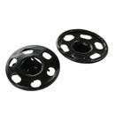 5X( Clothes Sewing 15mm Press Studs Buttons Fastener Black 20 Pcs H3S6)