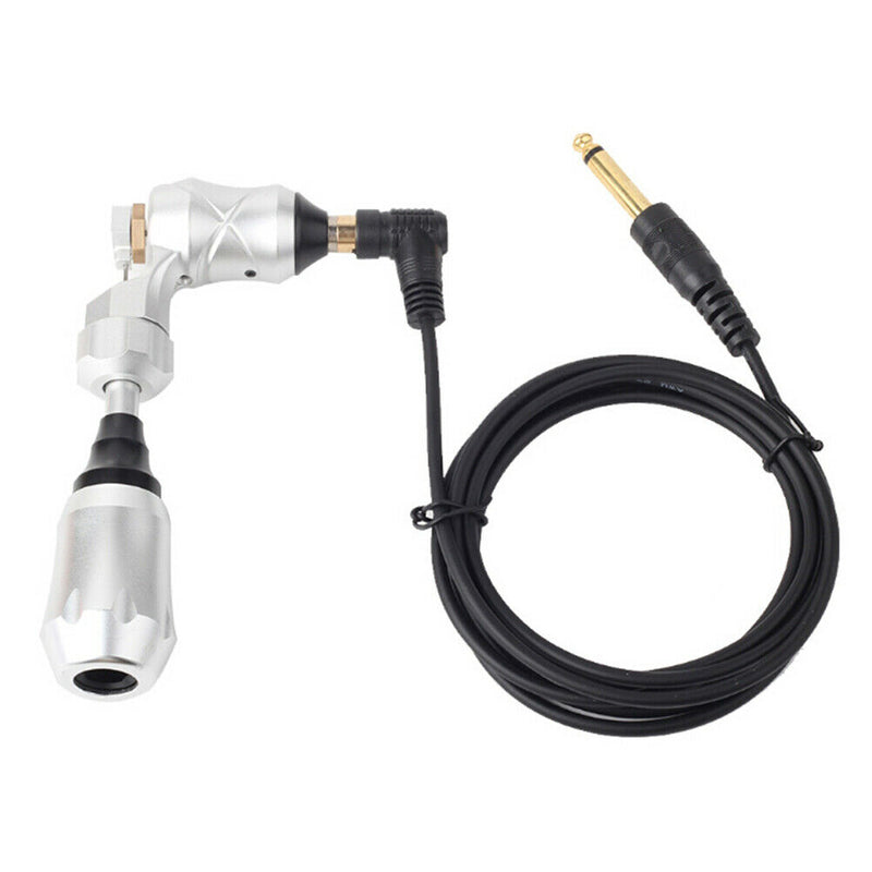 Black Silicone Tattoo Clip Cord Wire Cable For Machine Gun Kit Set Supply 3C