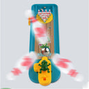 Child Novel Table Game Mini Bowling Table Frog Launcher Plastic Kids Xmas  TJG