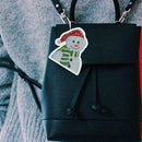 DIY Special Shaped Diamond Painting Snowman Wallet Embroidery Coin Purse