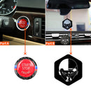 Engine Start Stop Button Replace Cover + Ring for BMW 320iÃ‚Â (Red Tircolor) A
