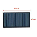 0.5 to 6V Mini Solar Panel System For DIY Battery Phone Cell Charger Module R6X7