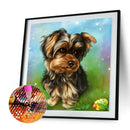 Full Round Drill Picture DIY Costume Dog Diamond Painting Poster (W566)