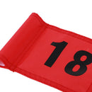 Pack of 2 Golf Putting Green Flag Golf Target Flag for Golfer Training Red