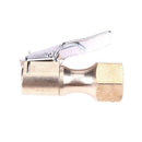 Brass Car Tire Inflator Tool Valve Stem Connector Air Chuck Lock On Clip