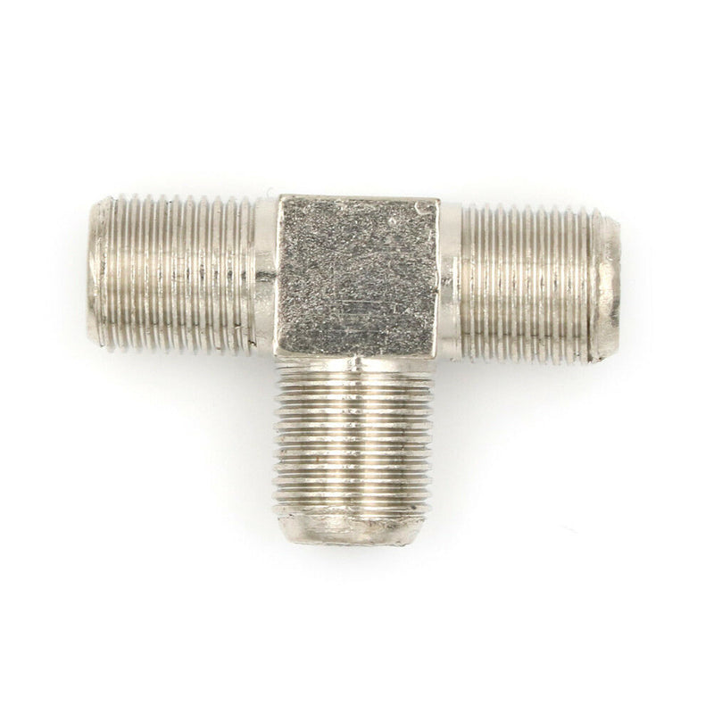 Thread F Socket T Splitter Adaptor Cable TV Aerial Freeview Virgin Media OZ