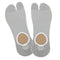 2 Pairs Male Cotton Split 2 Toe Flip-Flops Socks  Tabi Socks Sports Anklets