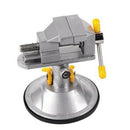 1X(Bench Vise Fixed Frame Sucker Clamp Adjustable Table Vise Roatatable All
