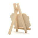 10Pcs Mini Wooden Blackboard Message Chalkboard Table Number Wedding Party  R4P9