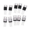 10PCS New IRF640 IRF640N Power mosfet 18A 200V TO-220xp