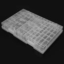 Rack Transparent AA AAA C D 9V Hard Plastic Battery Case Holder Storage Box
