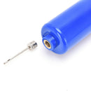 Plastic Inflator Ball Pump Needles Valve Adapter Set For Basketball Football ME